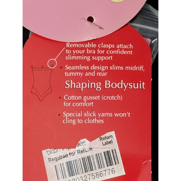 Spanx Slim Cognito LG Black Shaping Removeable Clasps Build Your Own Bodysuit - Picture 4 of 9